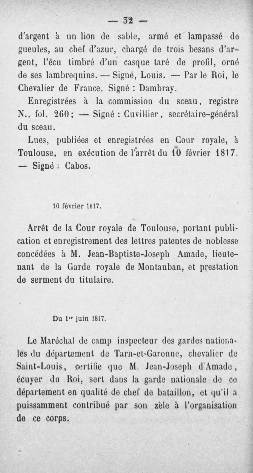 Fac-similé de la page 49 du recueil, où figure cet acte