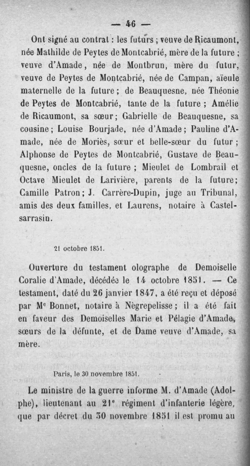 Fac-similé de la page 63 du recueil, où figure cet acte