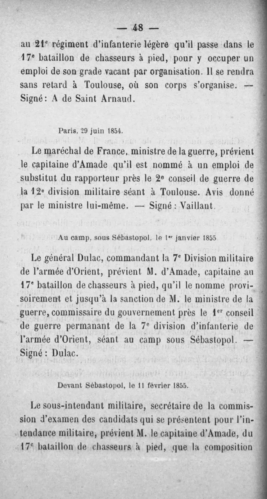 Fac-similé de la page 65 du recueil, où figure cet acte