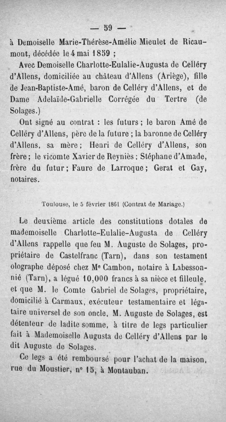 Fac-similé de la page 76 du recueil, où figure cet acte
