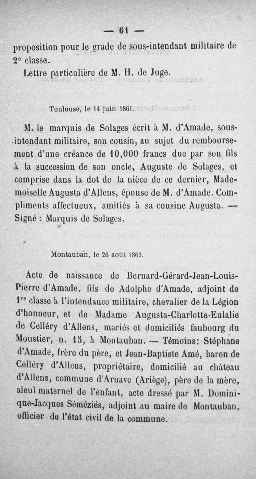 Fac-similé de la page 78 du recueil, où figure cet acte