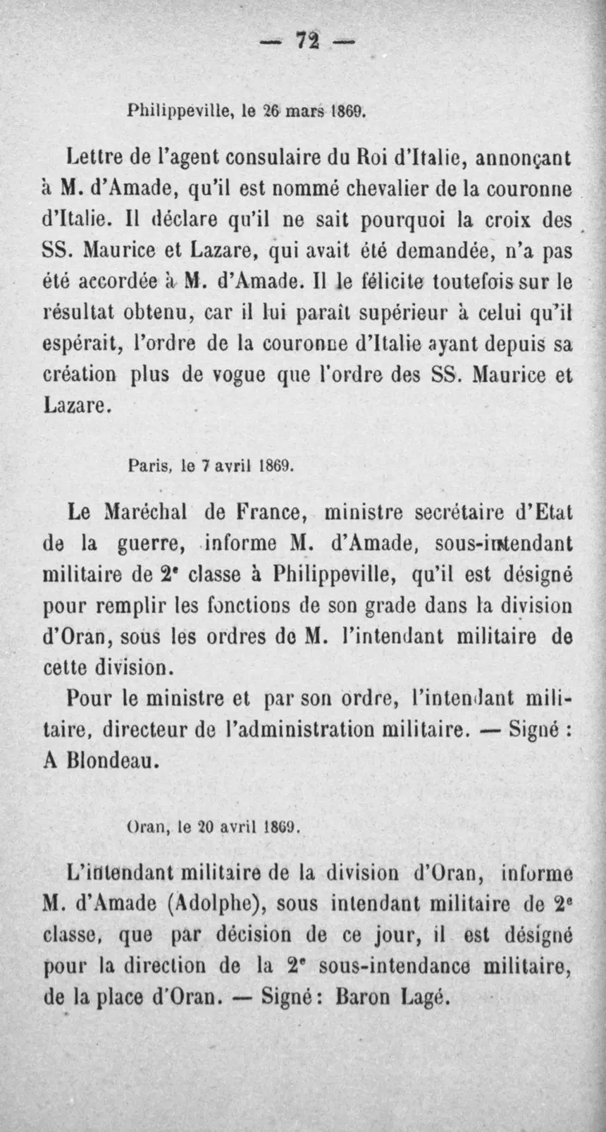 Fac-similé de la page 89 du recueil, où figure cet acte