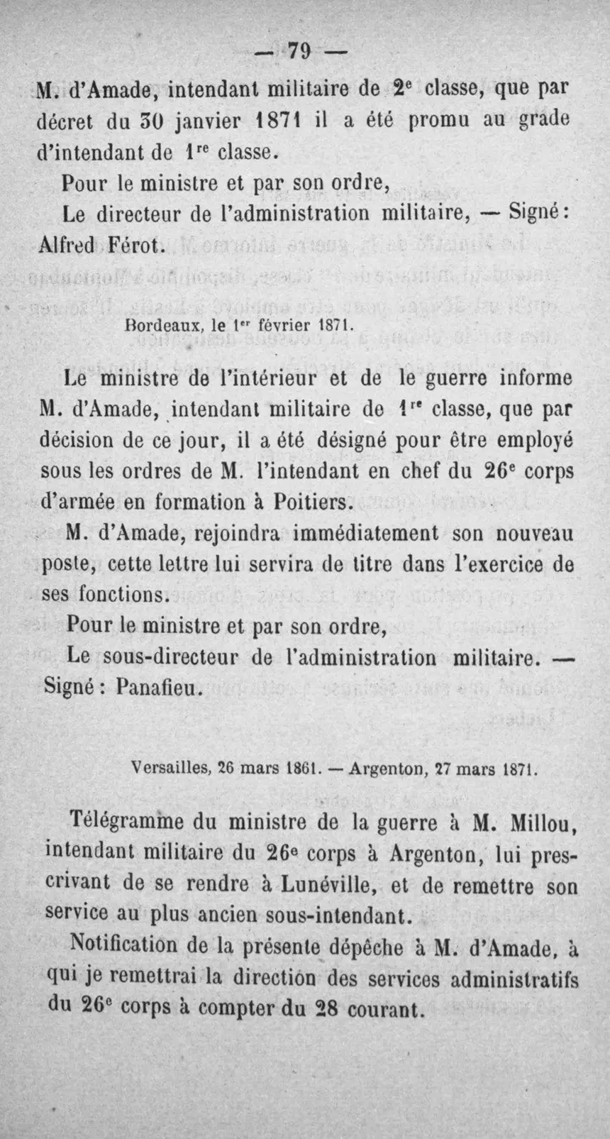 Fac-similé de la page 96 du recueil, où figure cet acte