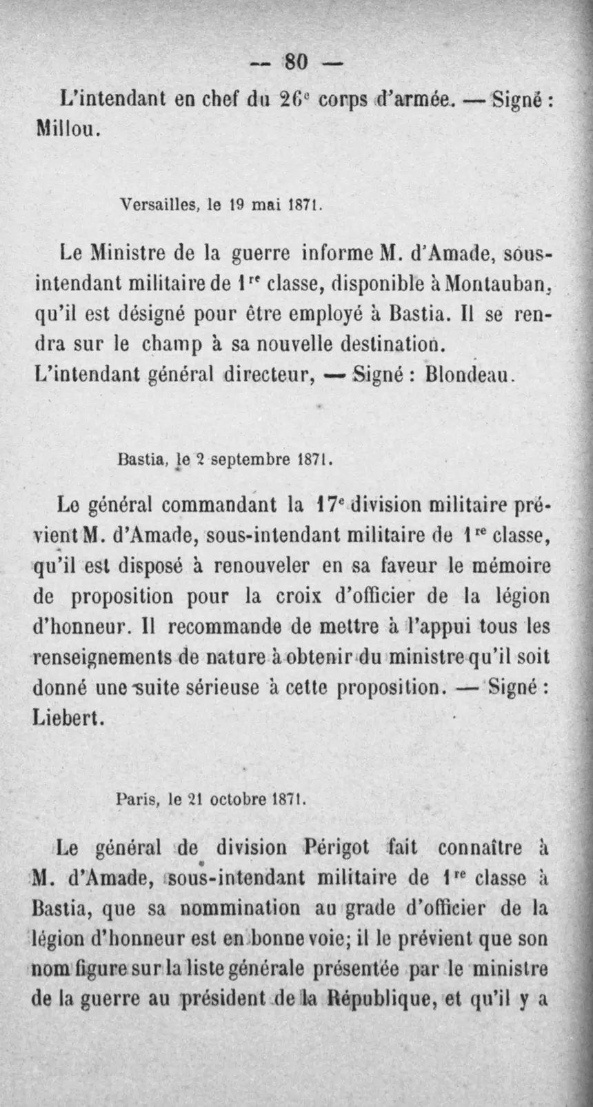 Fac-similé de la page 97 du recueil, où figure cet acte