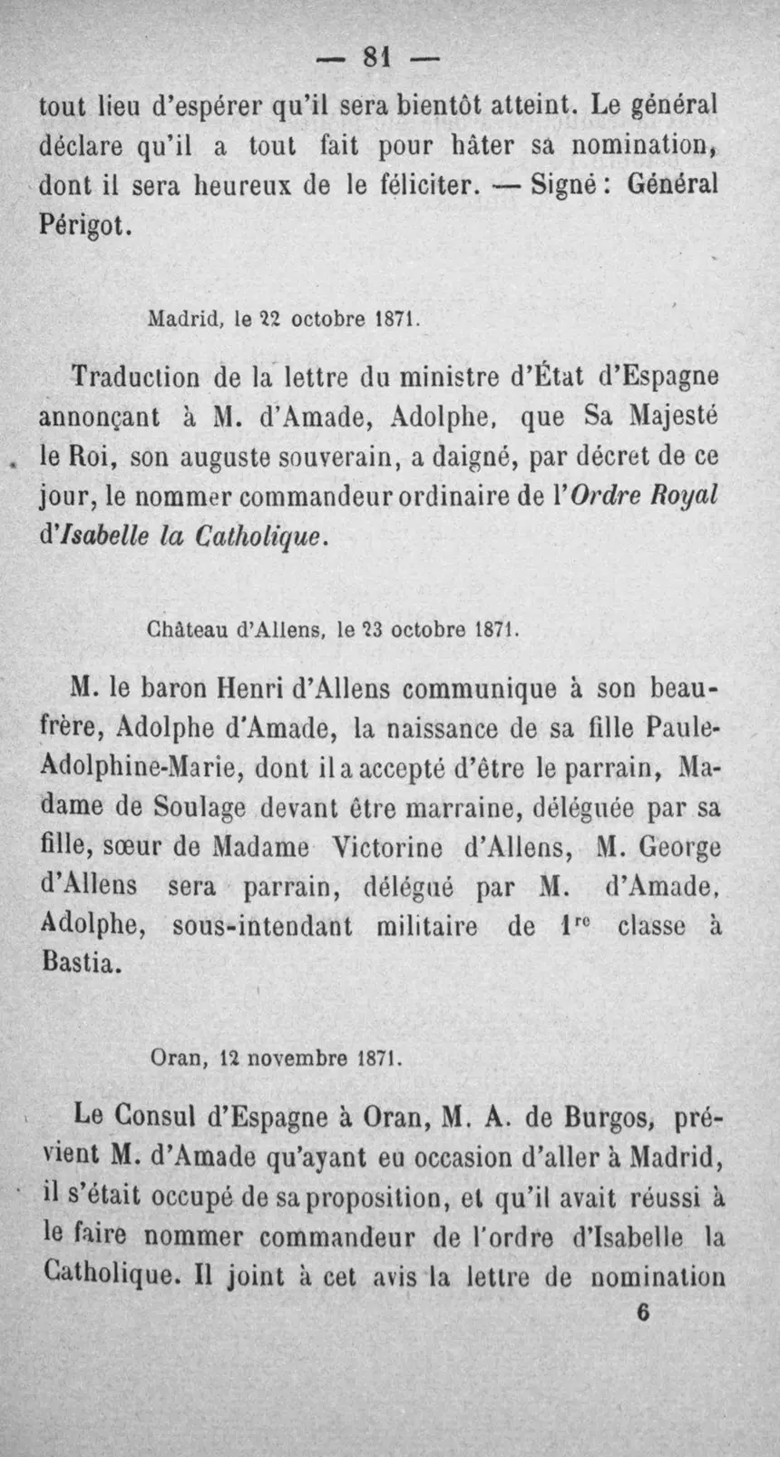 Fac-similé de la page 98 du recueil, où figure cet acte