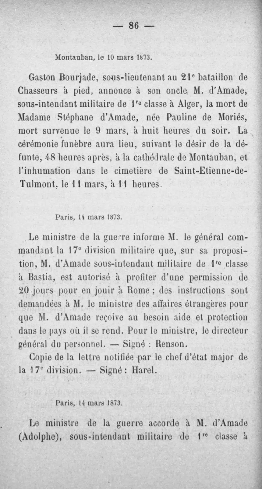 Fac-similé de la page 103 du recueil, où figure cet acte