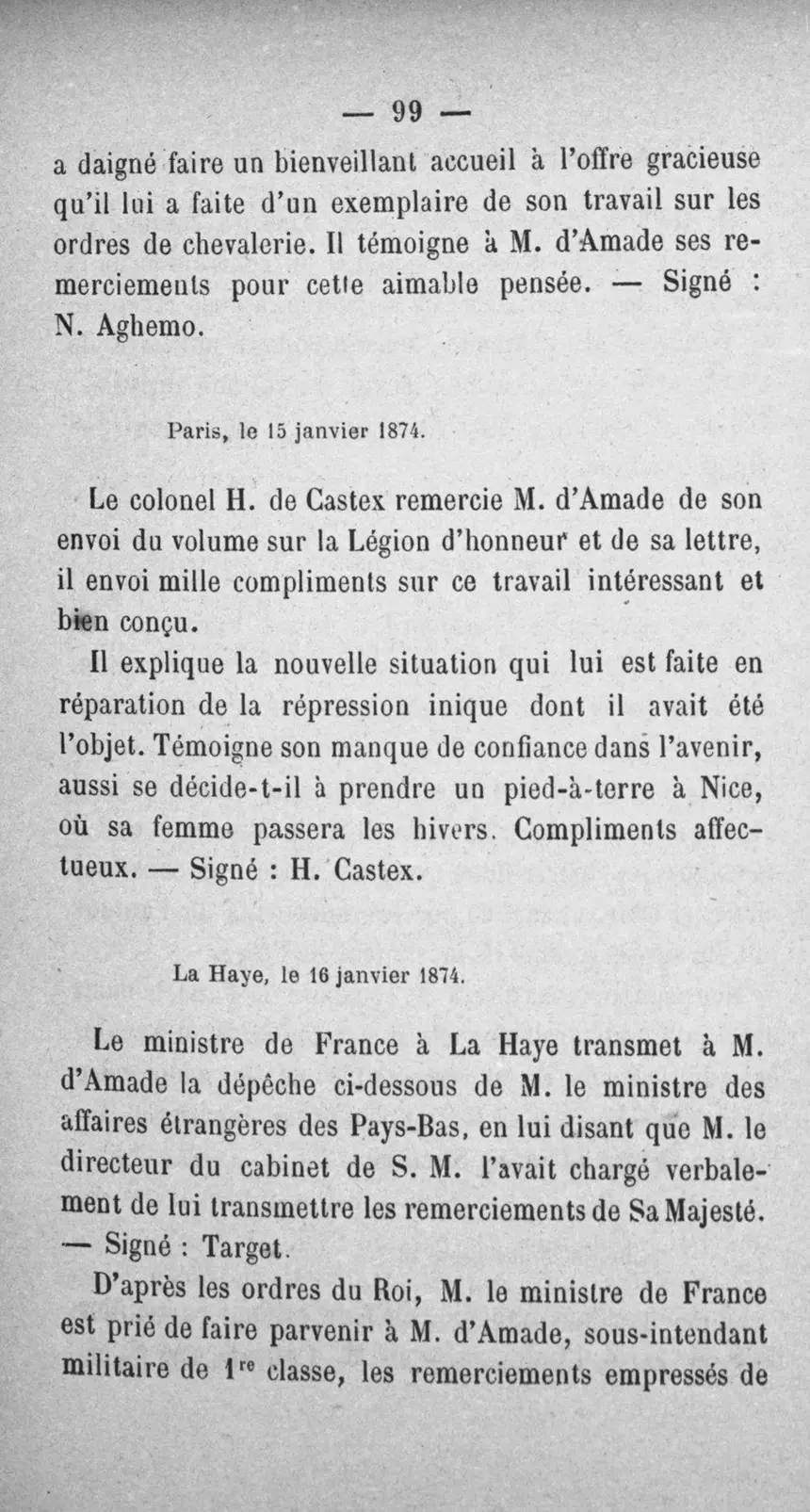 Fac-similé de la page 116 du recueil, où figure cet acte