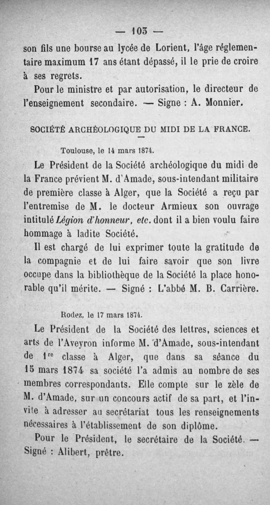 Fac-similé de la page 120 du recueil, où figure cet acte