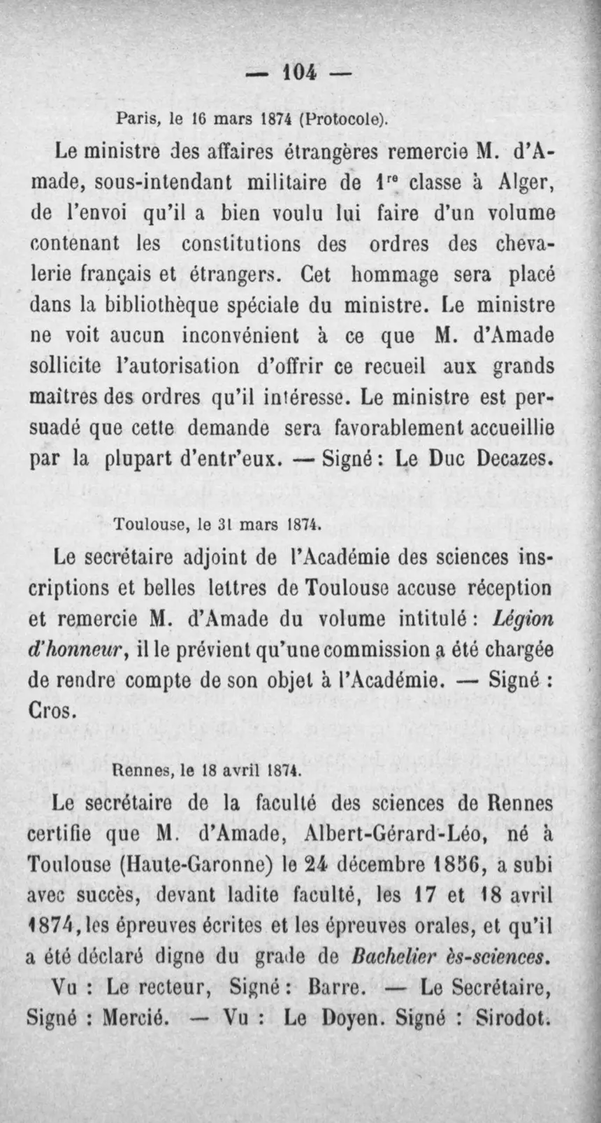 Fac-similé de la page 121 du recueil, où figure cet acte