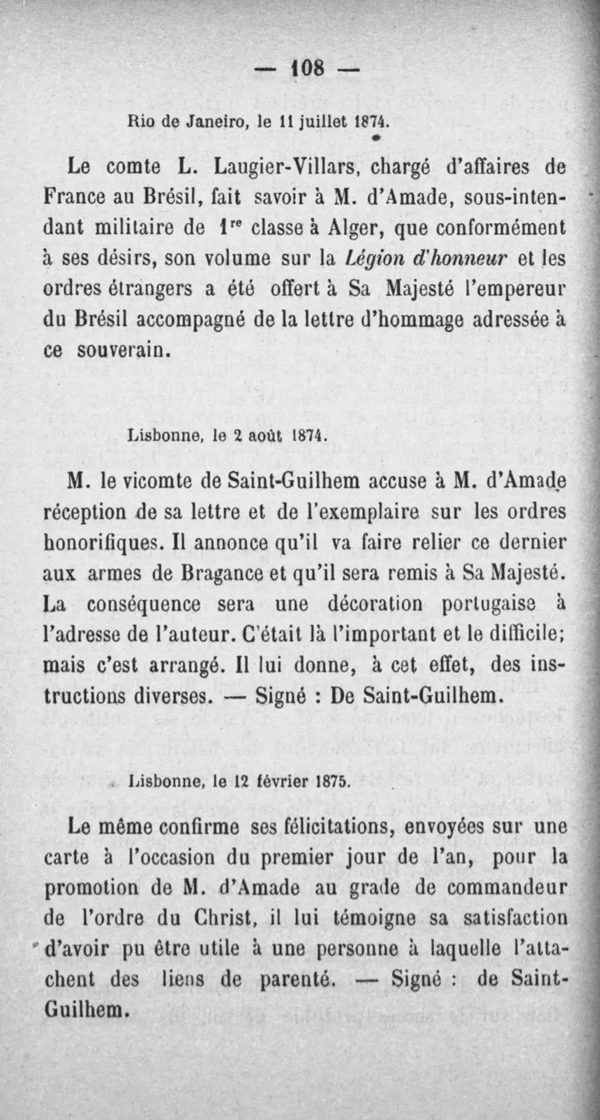 Fac-similé de la page 125 du recueil, où figure cet acte