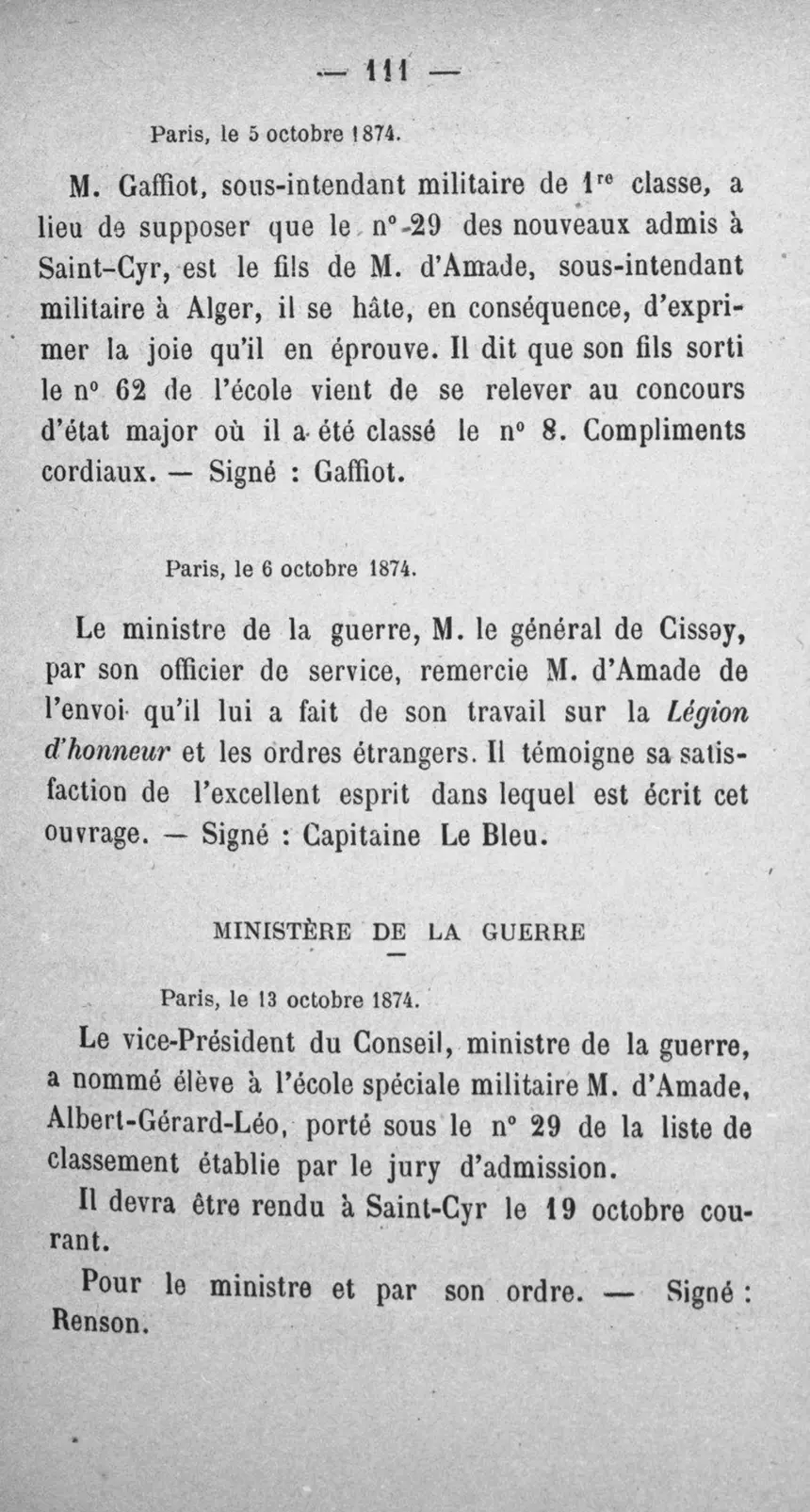 Fac-similé de la page 128 du recueil, où figure cet acte