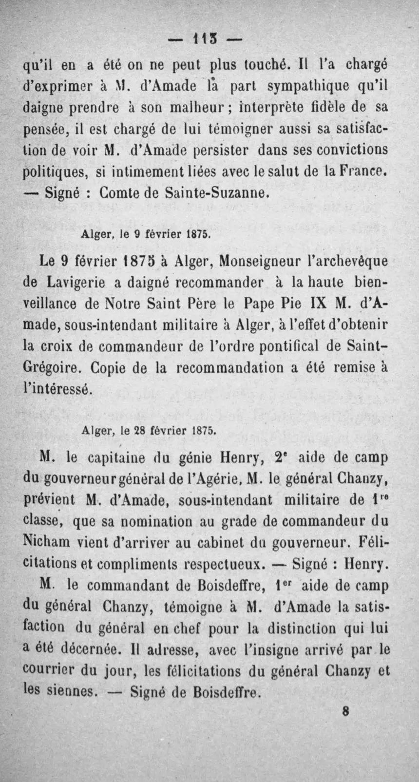 Fac-similé de la page 130 du recueil, où figure cet acte