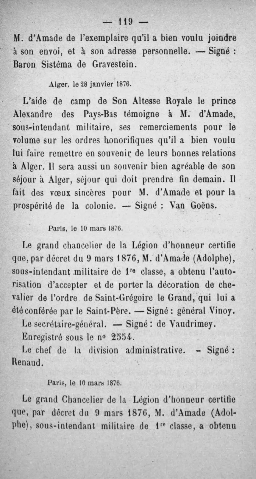 Fac-similé de la page 136 du recueil, où figure cet acte