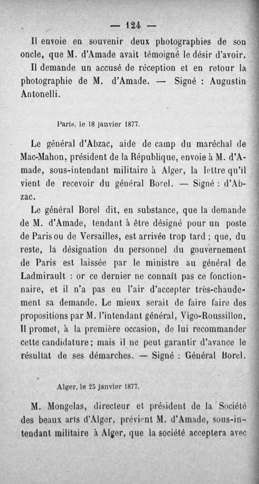 Fac-similé de la page 141 du recueil, où figure cet acte
