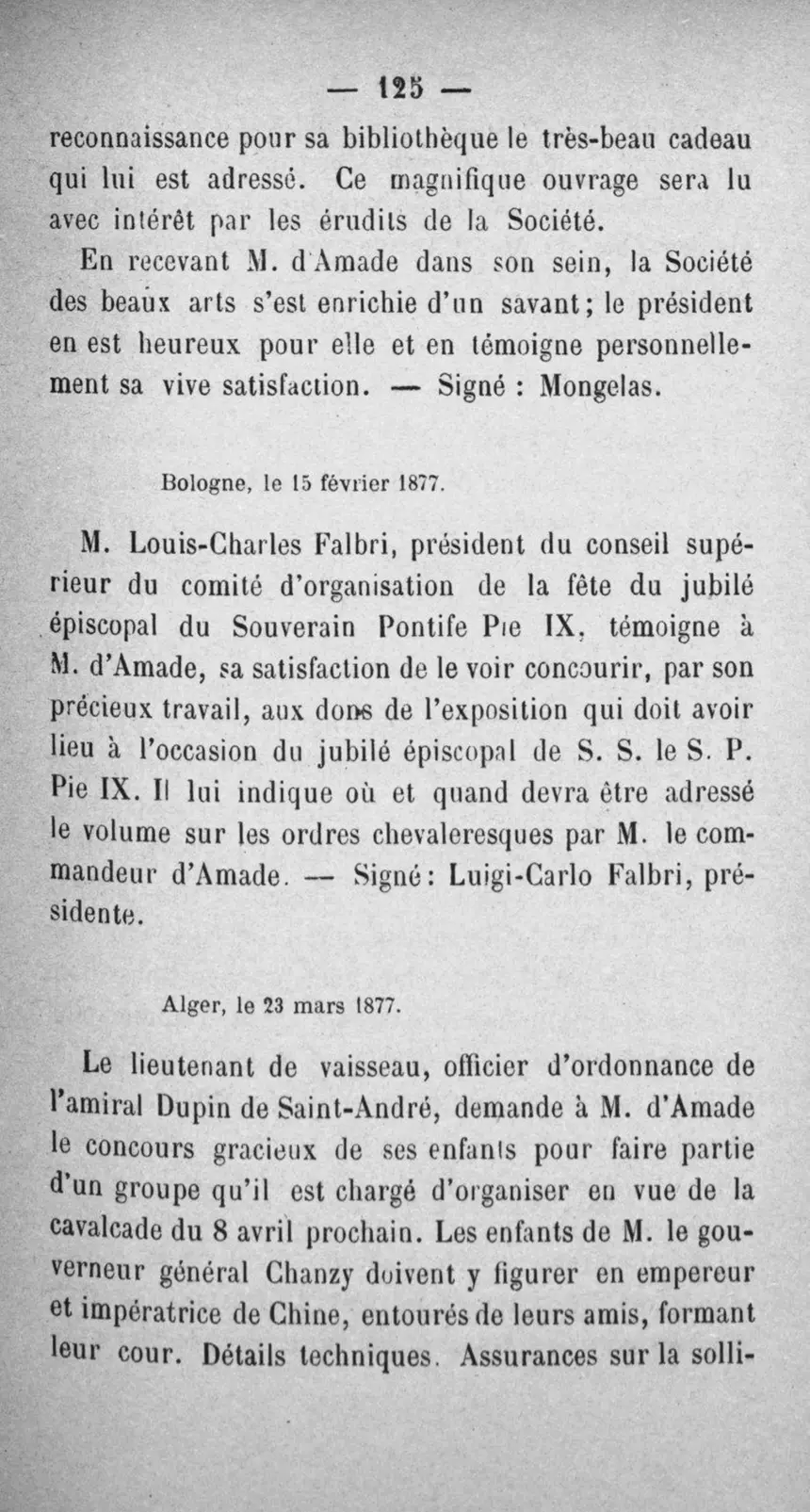 Fac-similé de la page 142 du recueil, où figure cet acte
