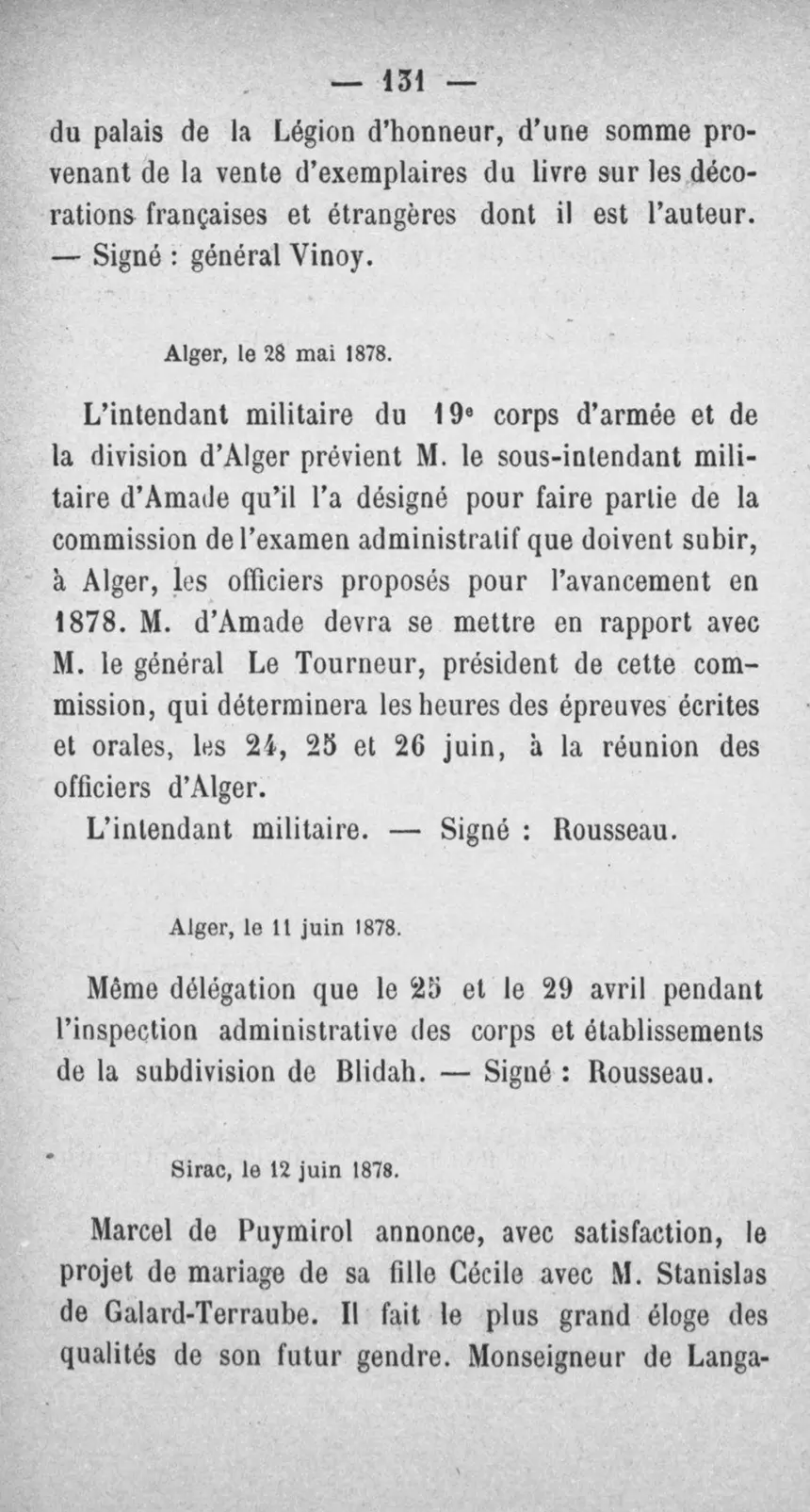 Fac-similé de la page 148 du recueil, où figure cet acte