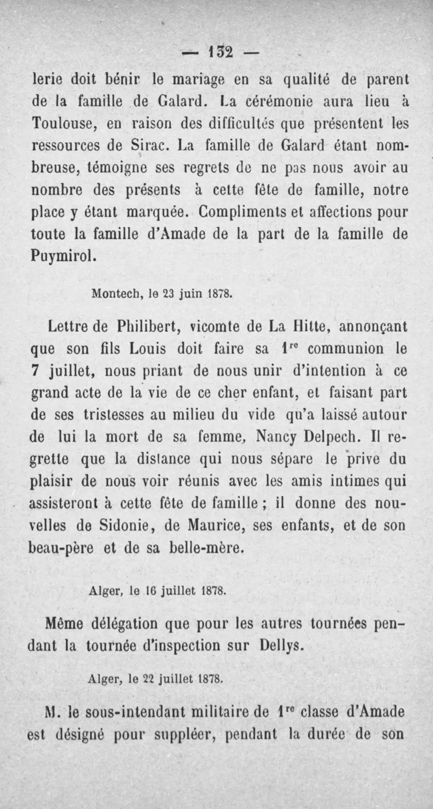 Fac-similé de la page 149 du recueil, où figure cet acte