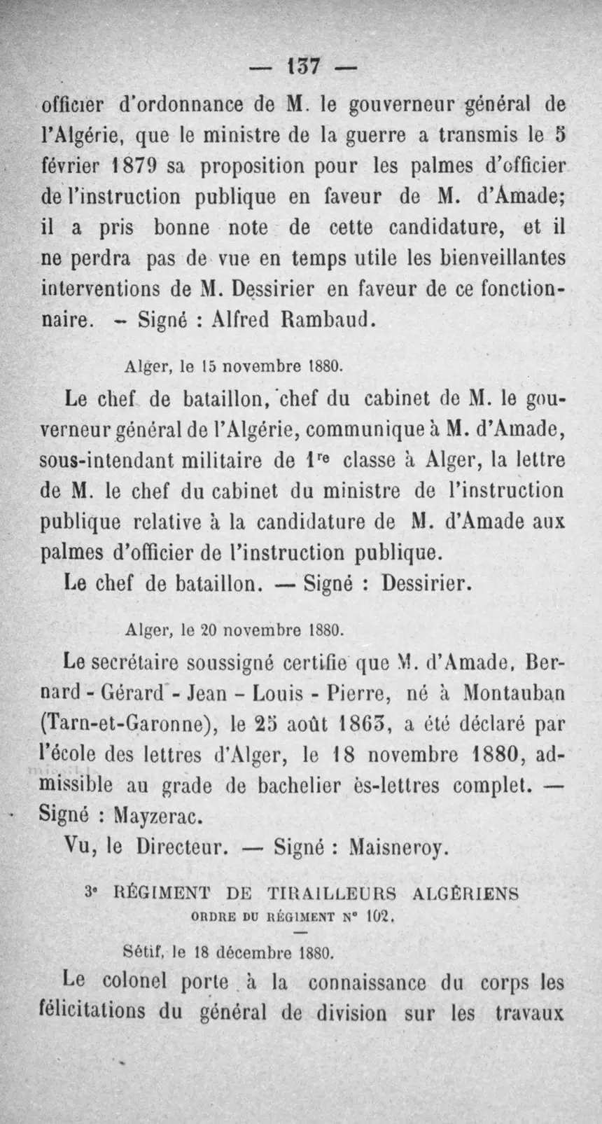 Fac-similé de la page 154 du recueil, où figure cet acte