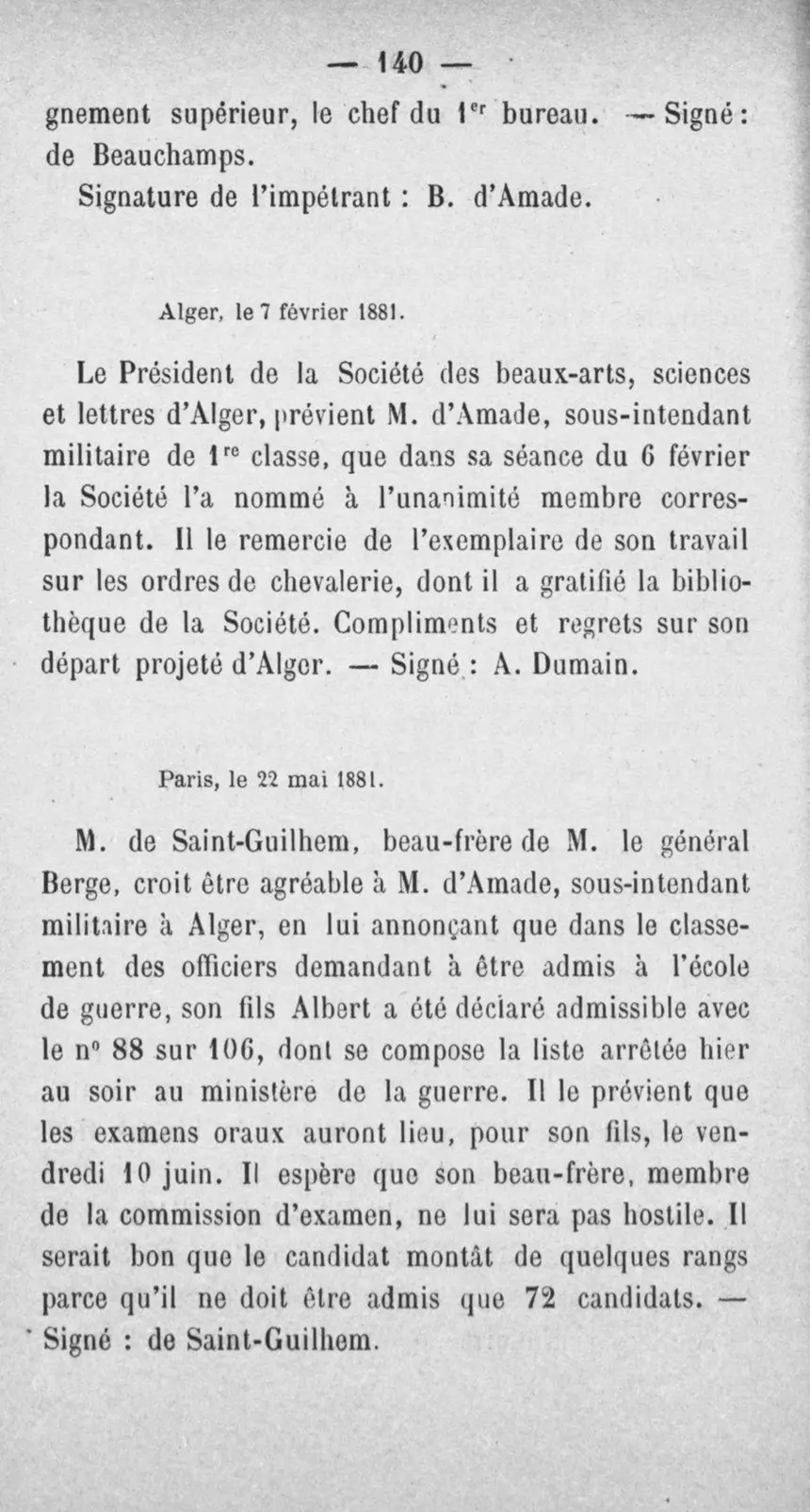 Fac-similé de la page 157 du recueil, où figure cet acte
