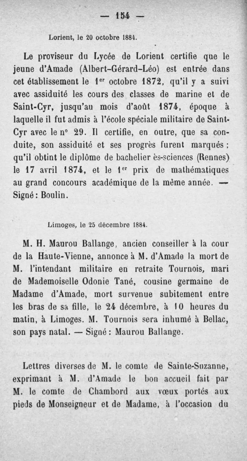 Fac-similé de la page 171 du recueil, où figure cet acte