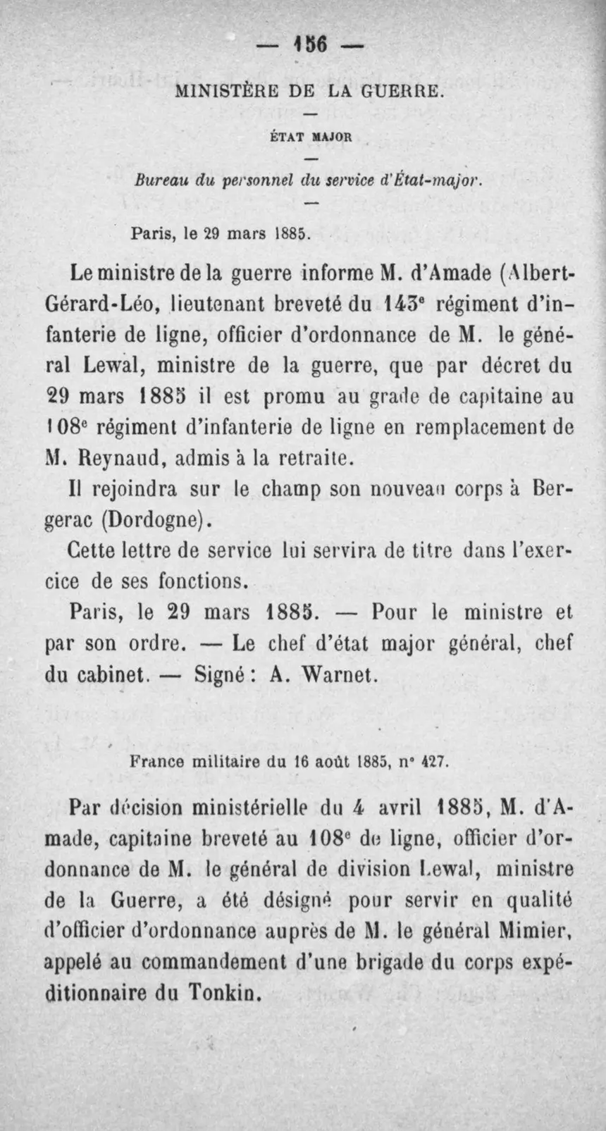 Fac-similé de la page 173 du recueil, où figure cet acte