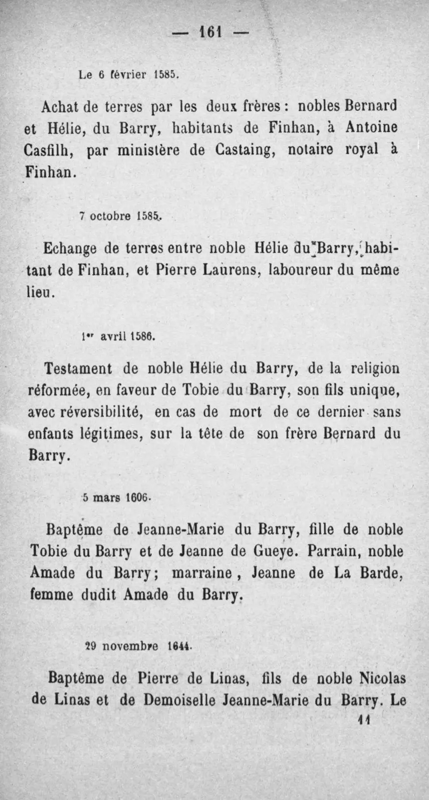 Fac-similé de la page 178 du recueil, où figure cet acte