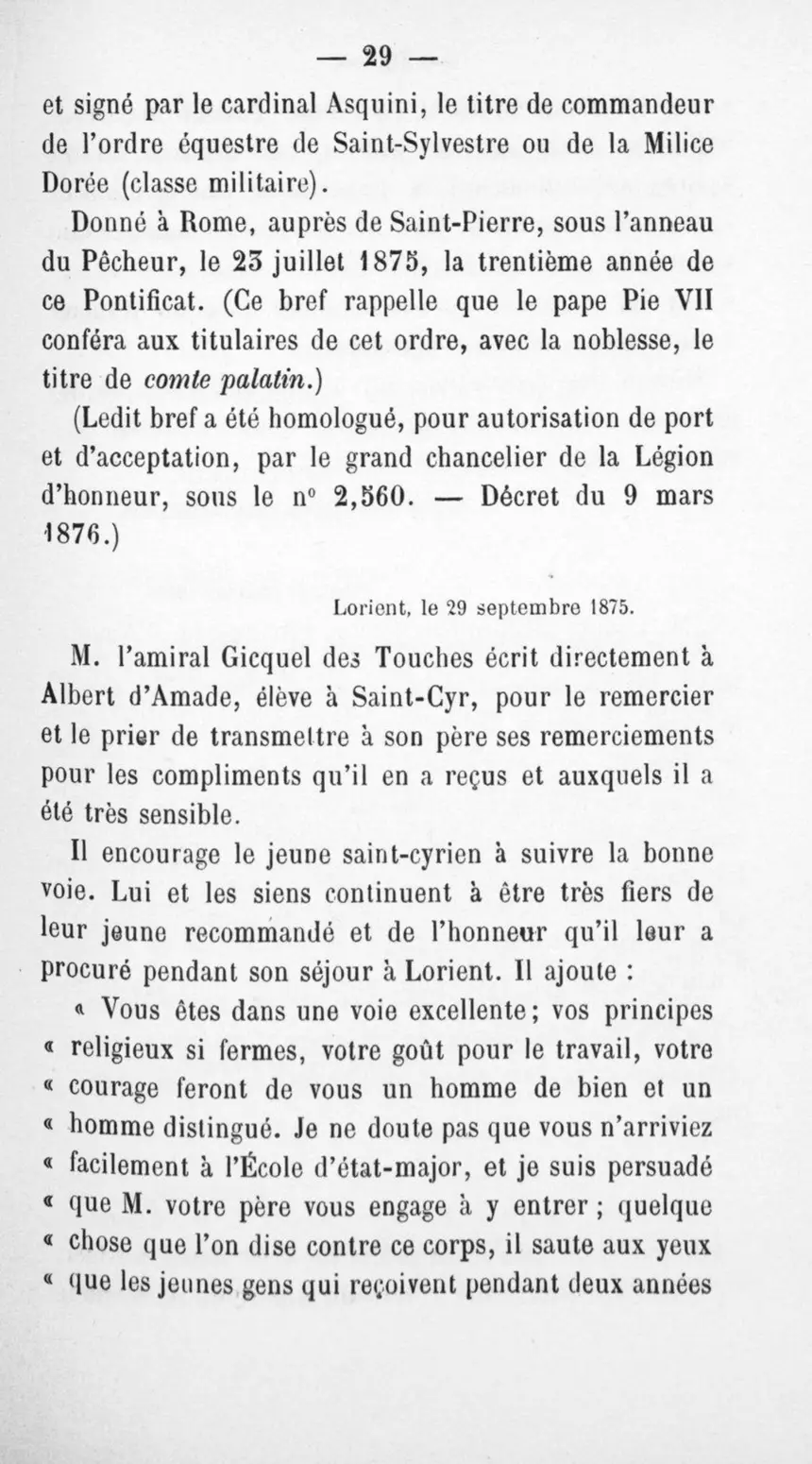 Fac-similé de la page 33 du recueil, où figure cet acte