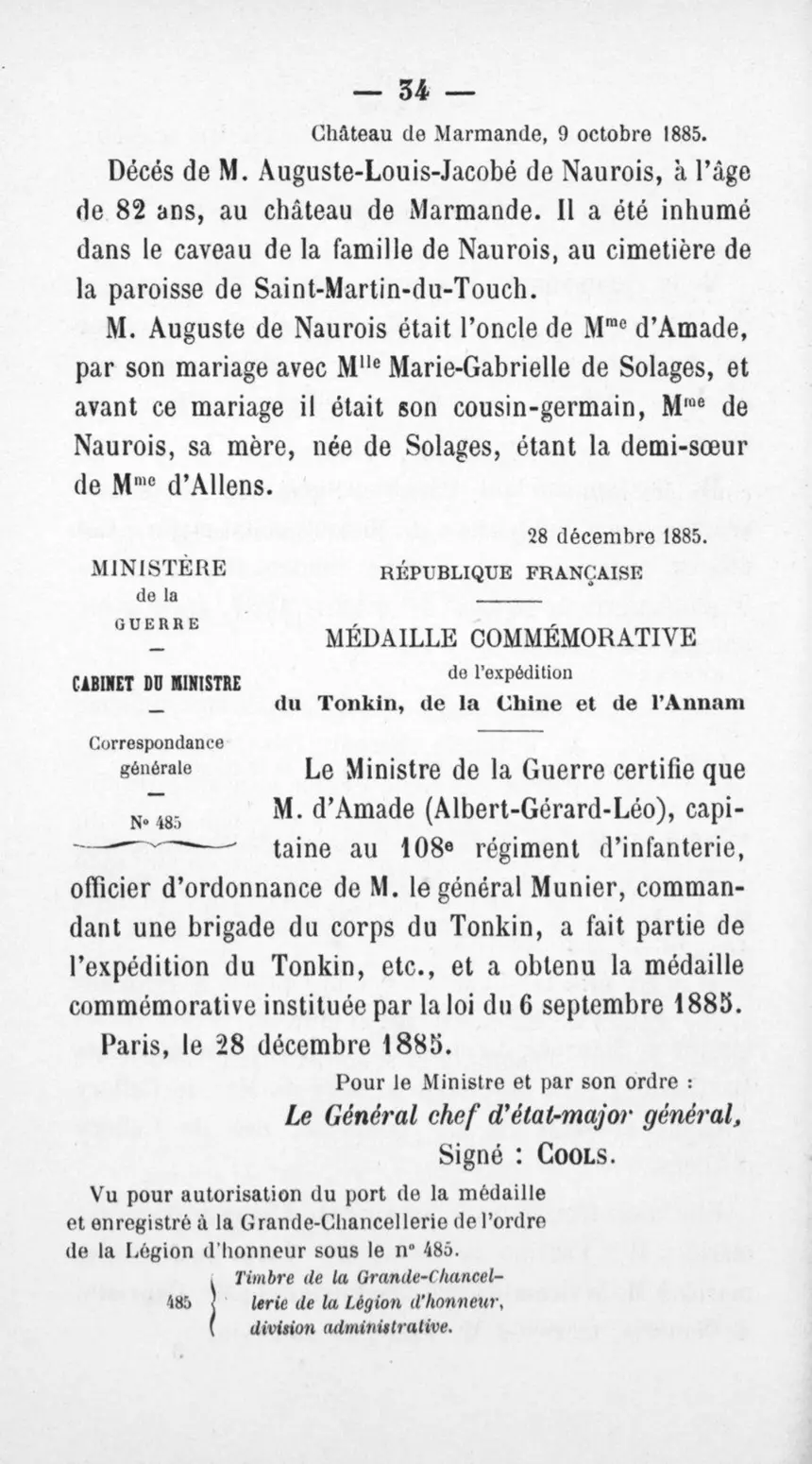 Fac-similé de la page 38 du recueil, où figure cet acte