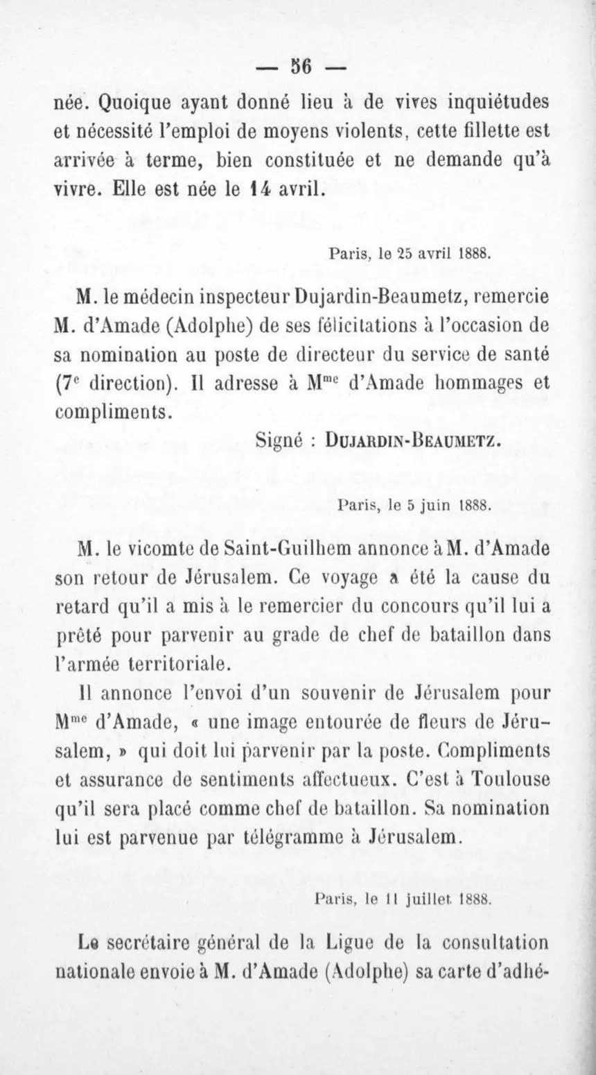 Fac-similé de la page 60 du recueil, où figure cet acte