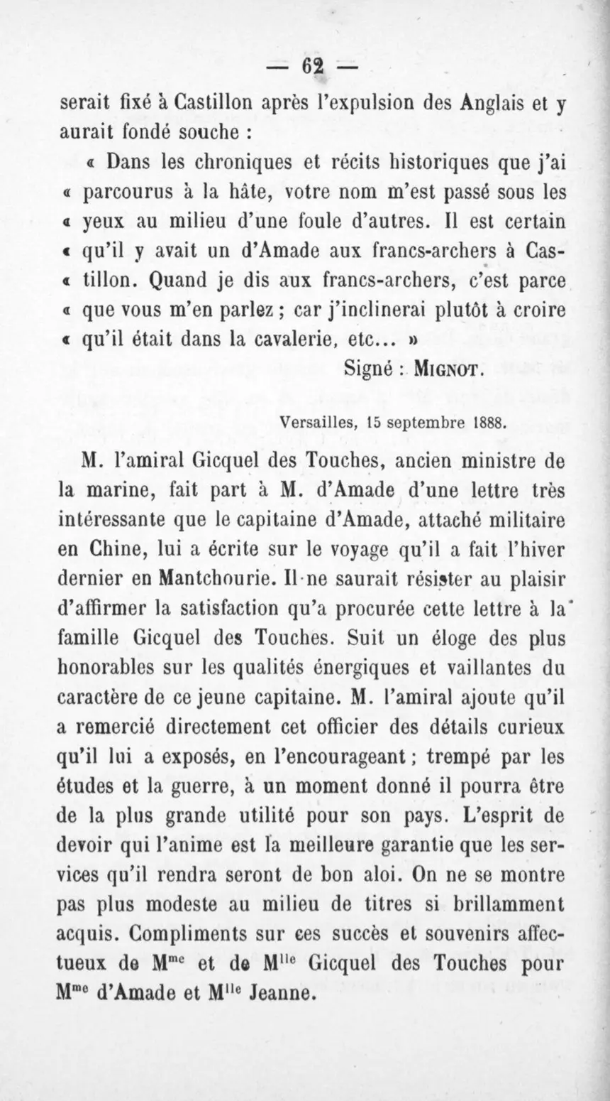 Fac-similé de la page 66 du recueil, où figure cet acte