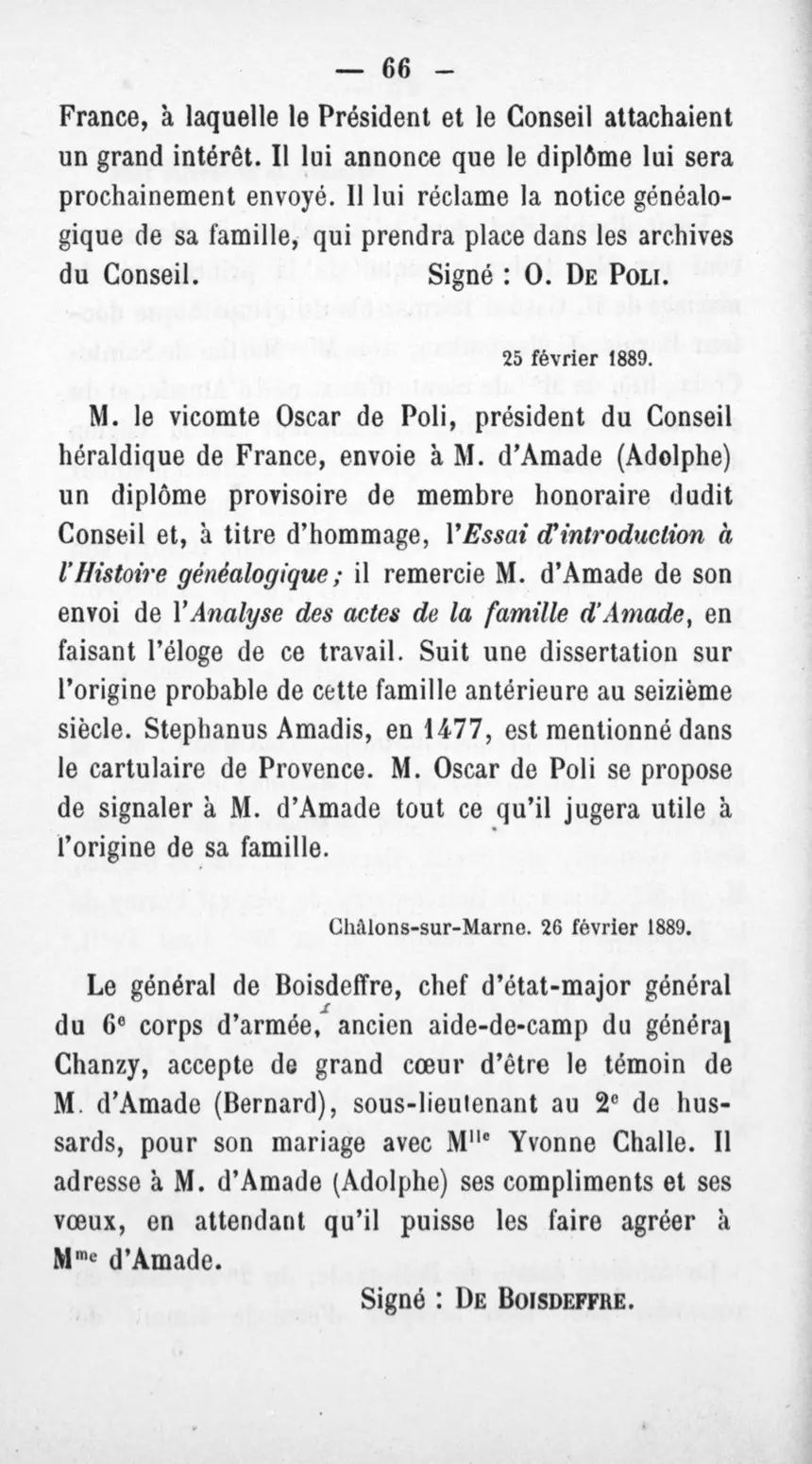 Fac-similé de la page 70 du recueil, où figure cet acte