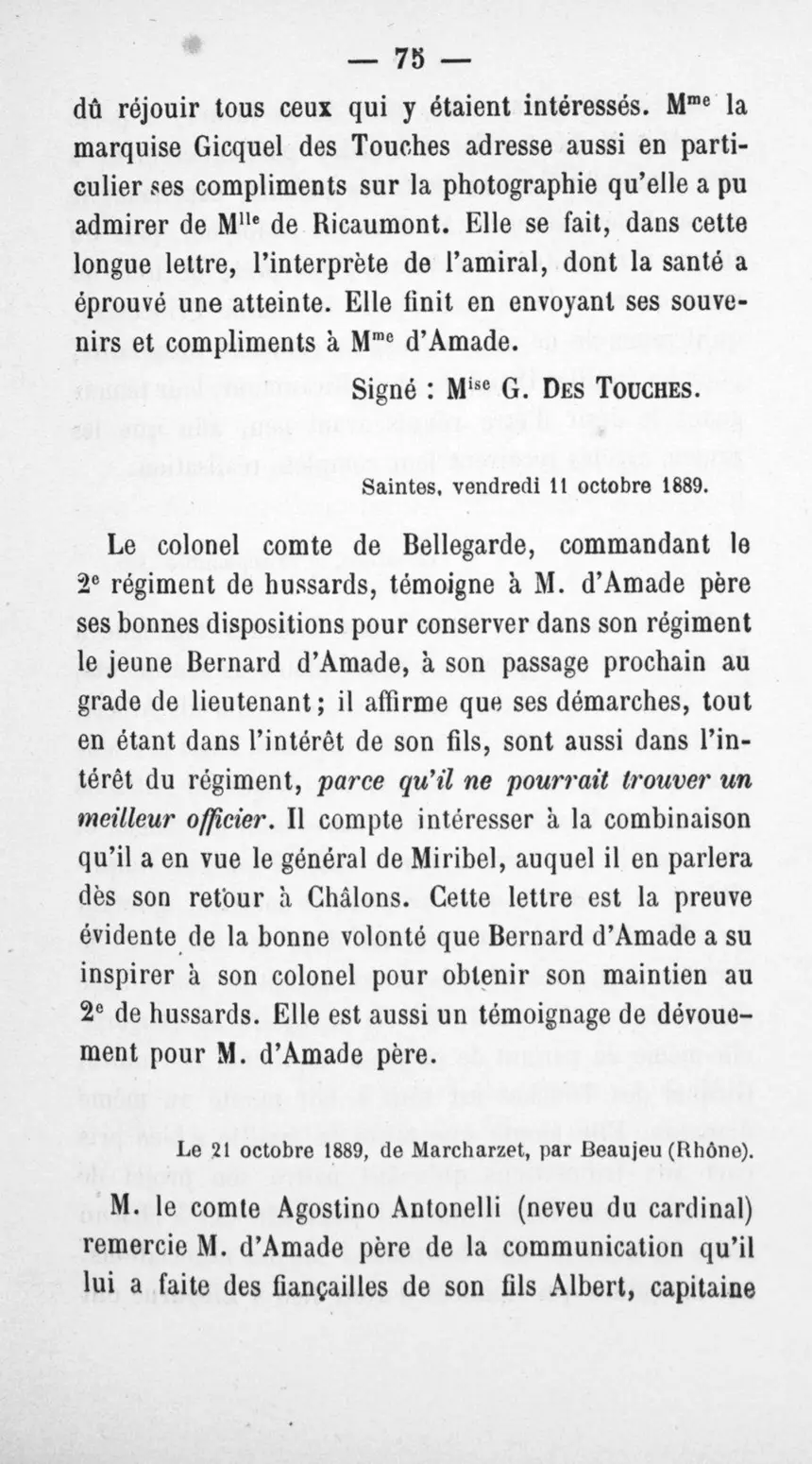 Fac-similé de la page 79 du recueil, où figure cet acte