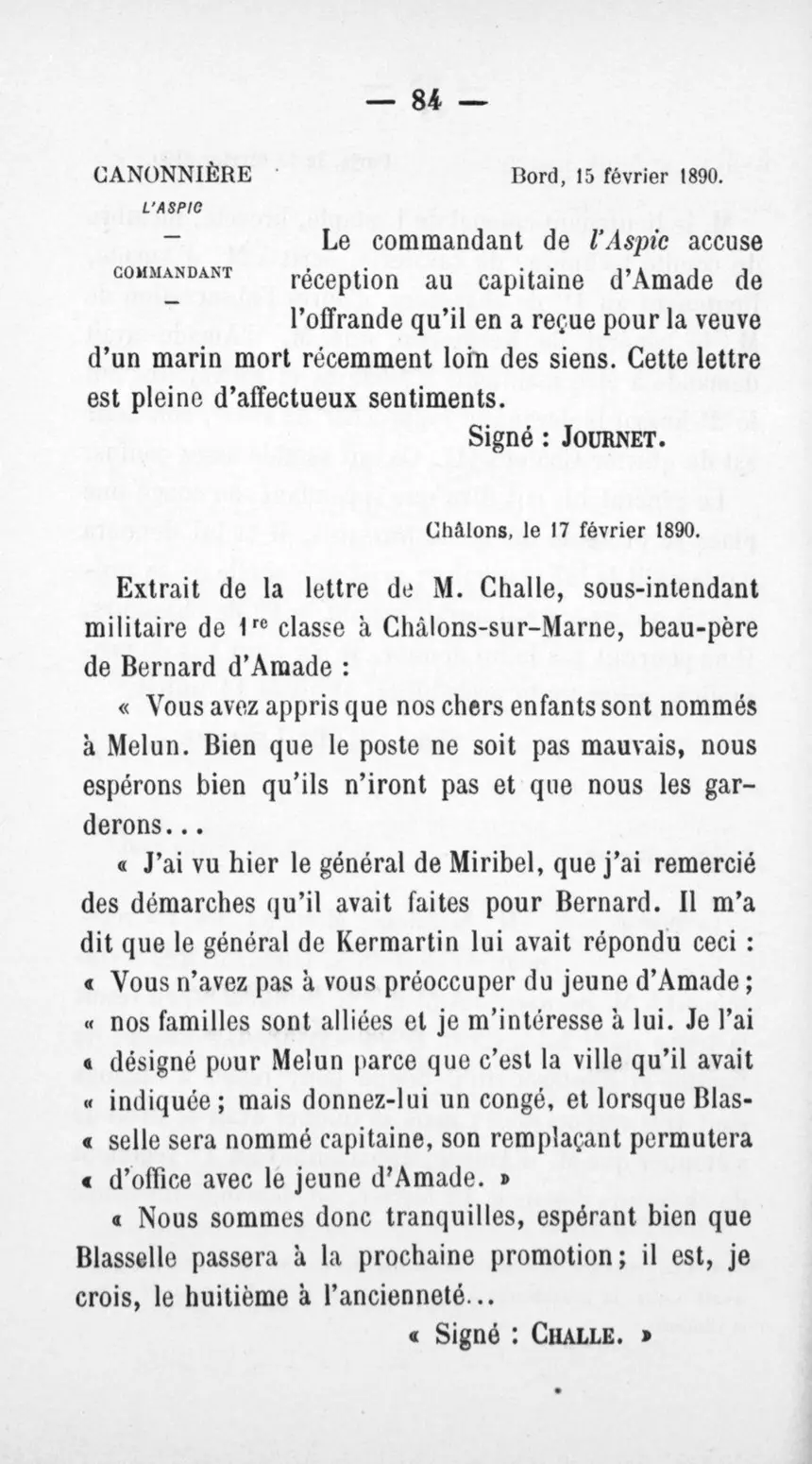 Fac-similé de la page 88 du recueil, où figure cet acte