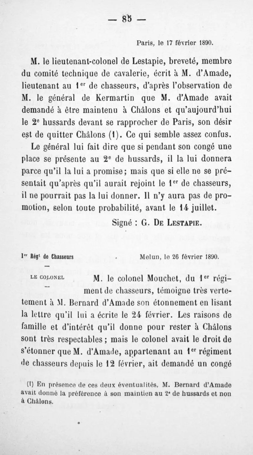Fac-similé de la page 89 du recueil, où figure cet acte