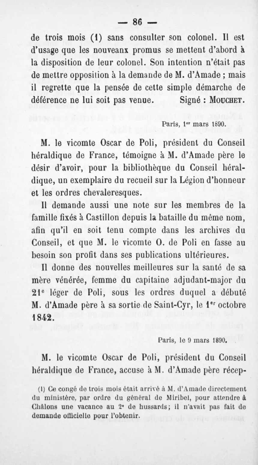 Fac-similé de la page 90 du recueil, où figure cet acte