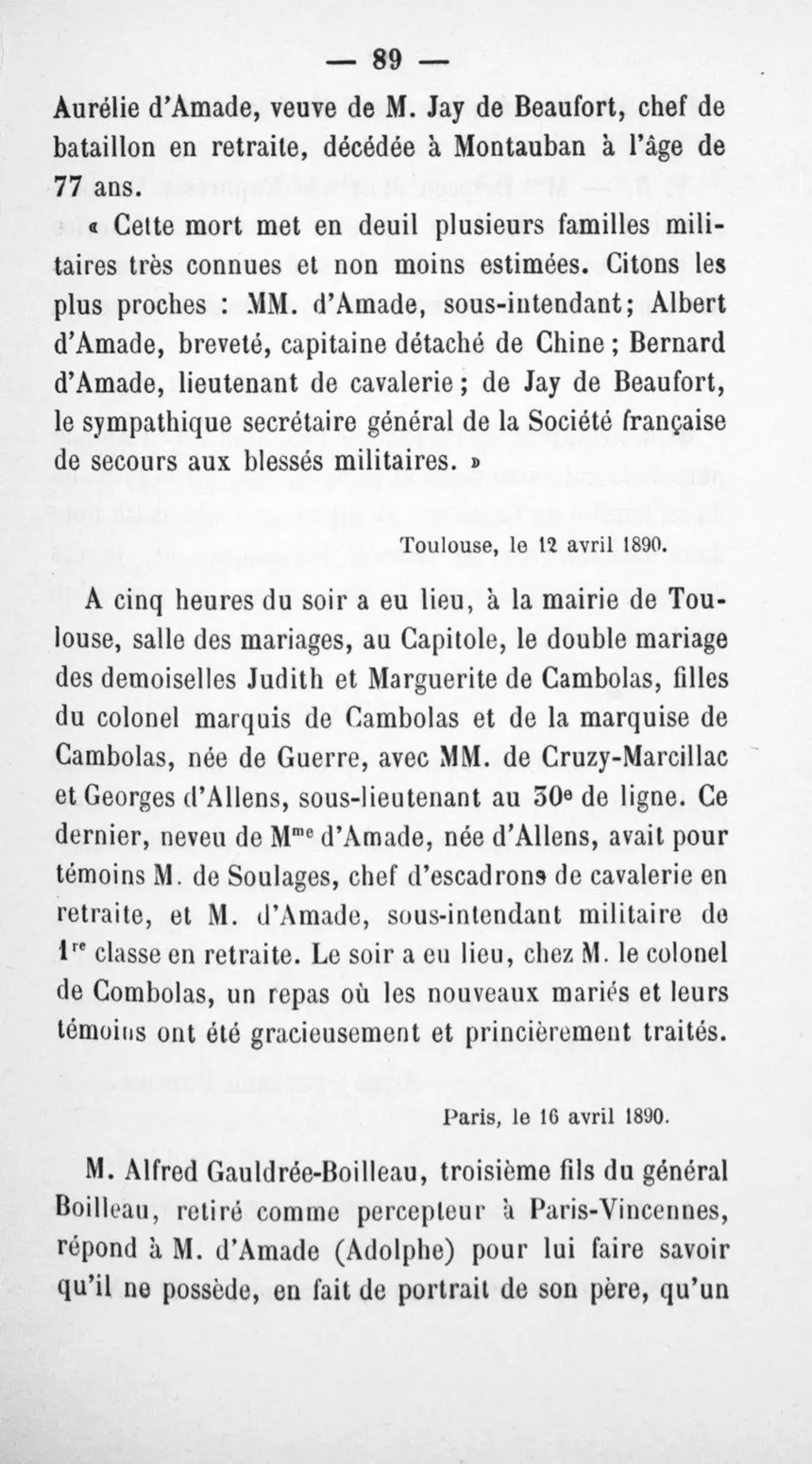 Fac-similé de la page 93 du recueil, où figure cet acte