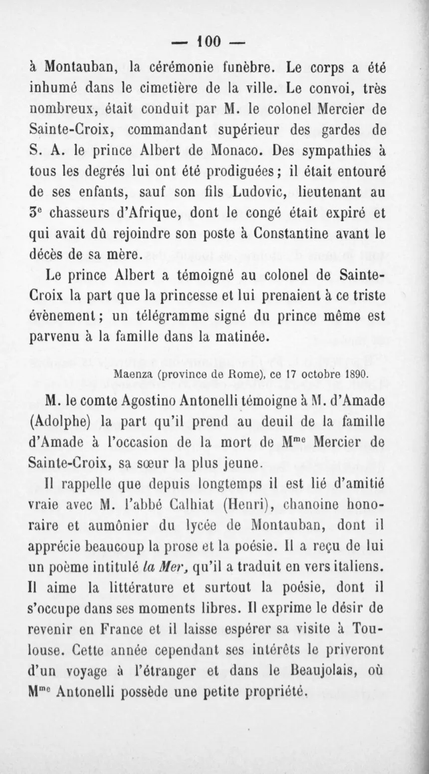 Suite de l’acte, vue 104