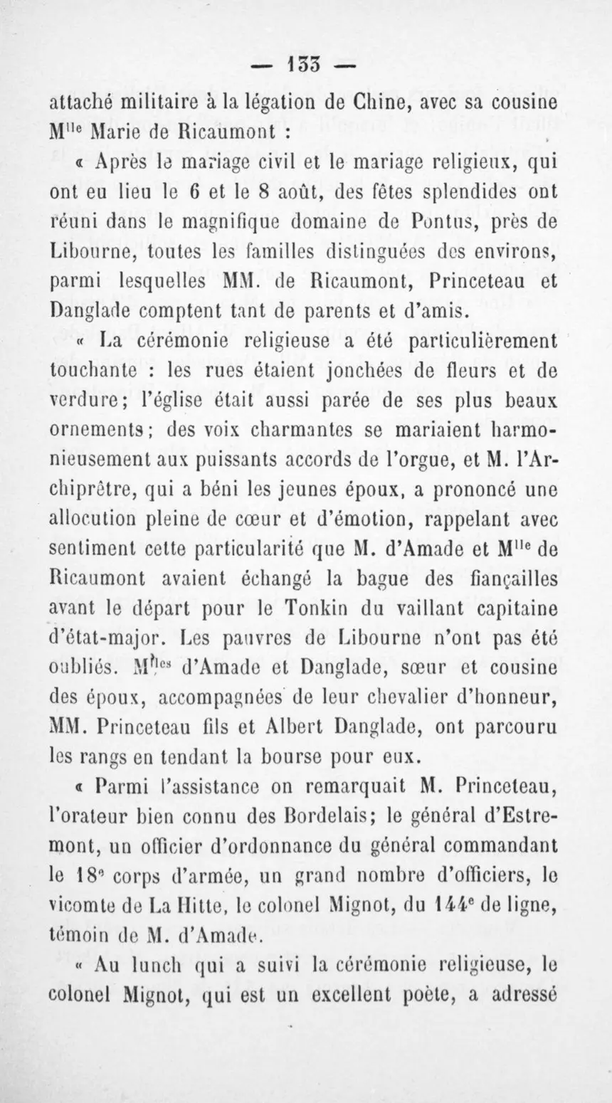 Suite de l’acte, vue 137