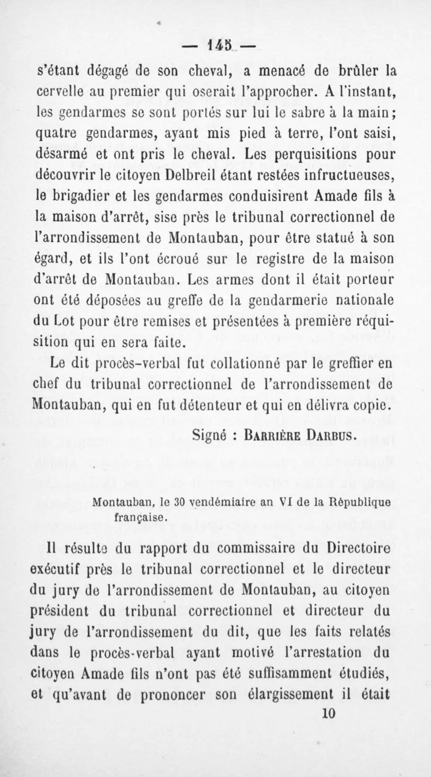 Suite de l’acte, vue 149
