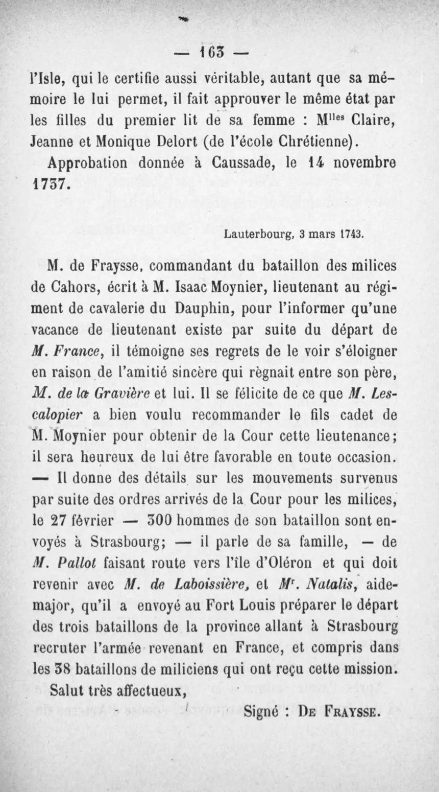 Suite de l’acte, vue 167