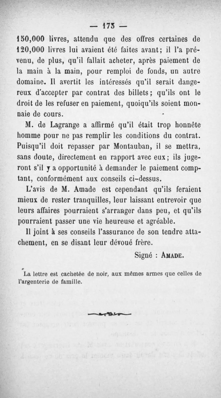 Suite de l’acte, vue 177
