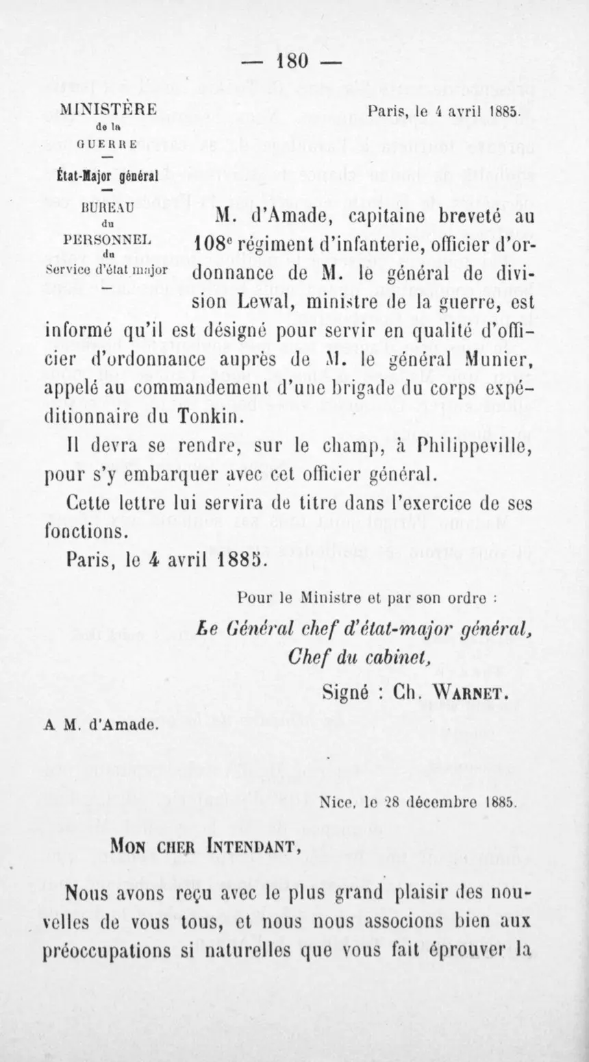 Fac-similé de la page 184 du recueil, où figure cet acte