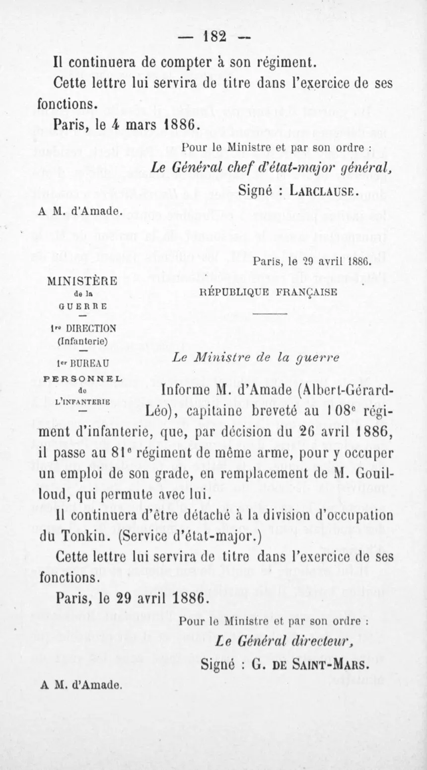 Fac-similé de la page 186 du recueil, où figure cet acte